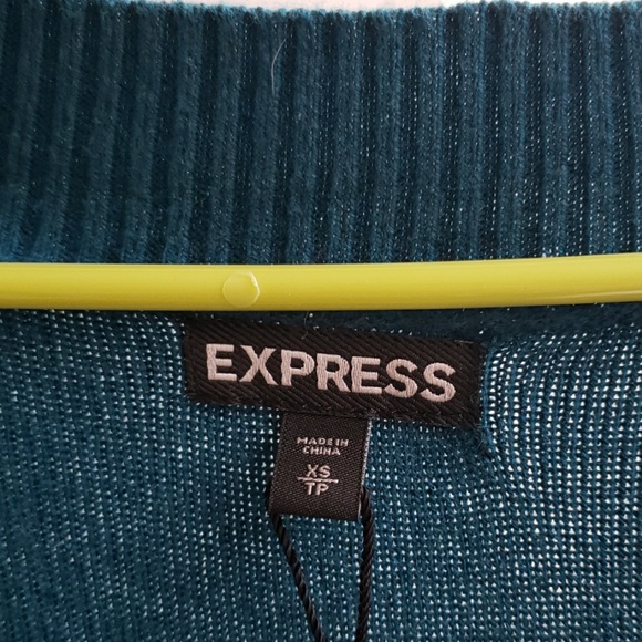 Express V Neck Light Sweater - Picture 2 of 3